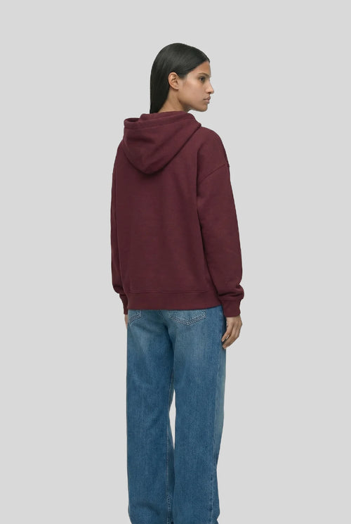 BASIC HOODIE BURGUNDY