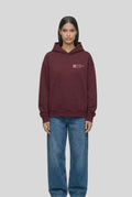 BASIC HOODIE BURGUNDY