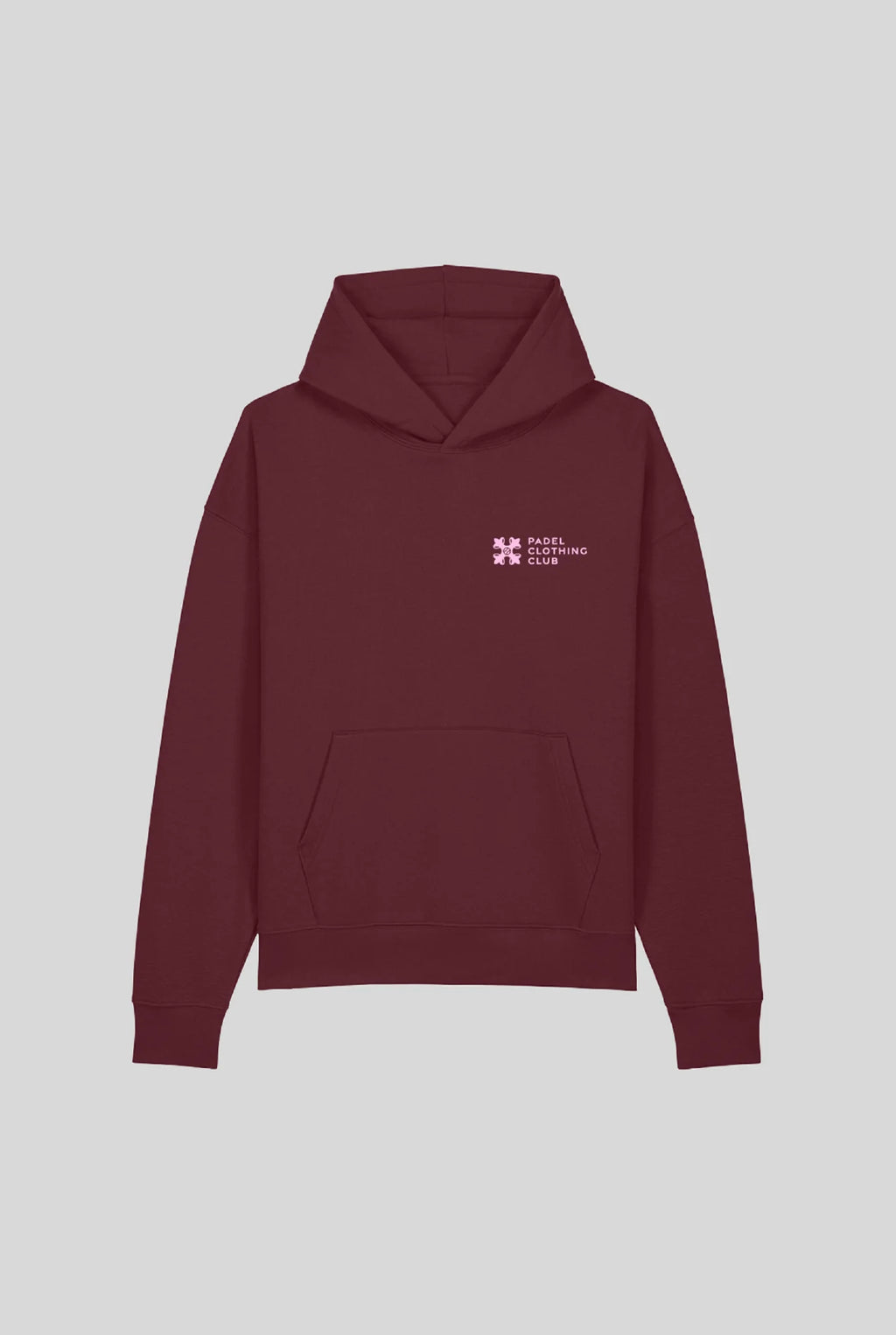 BASIC HOODIE BURGUNDY