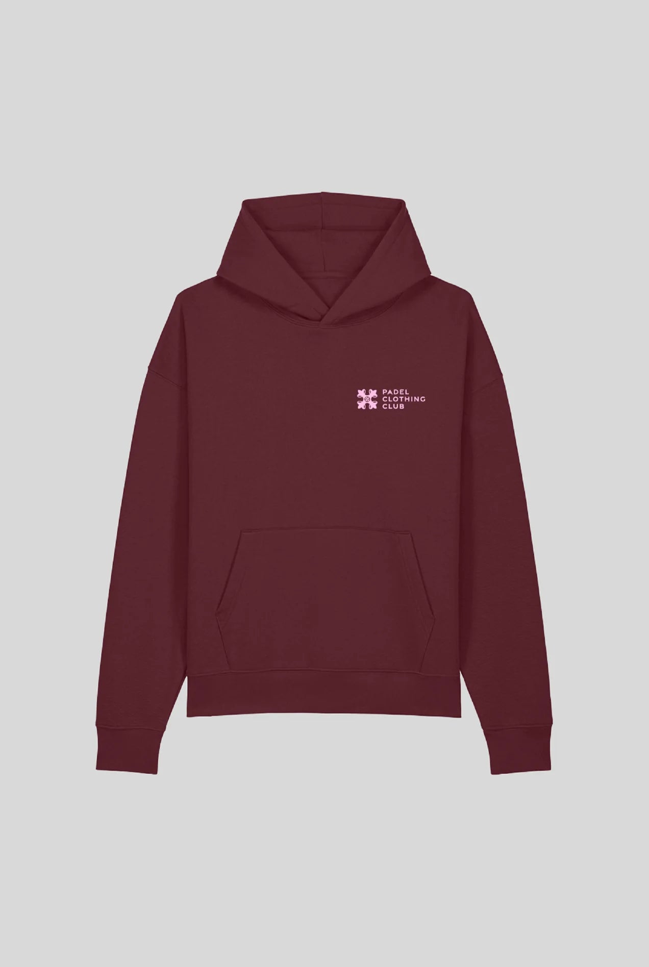 BASIC HOODIE BURGUNDY