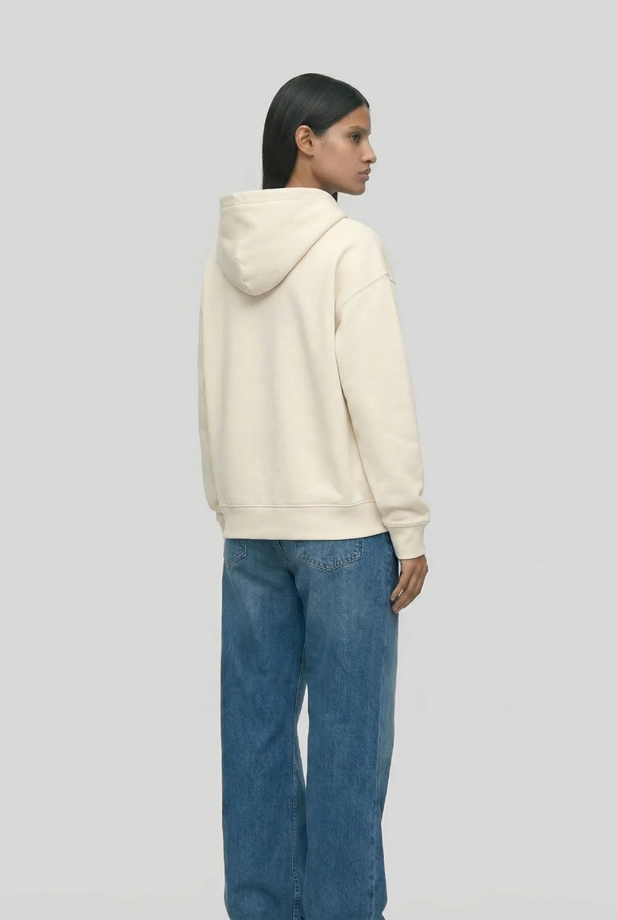 BASIC HOODIE CREAM