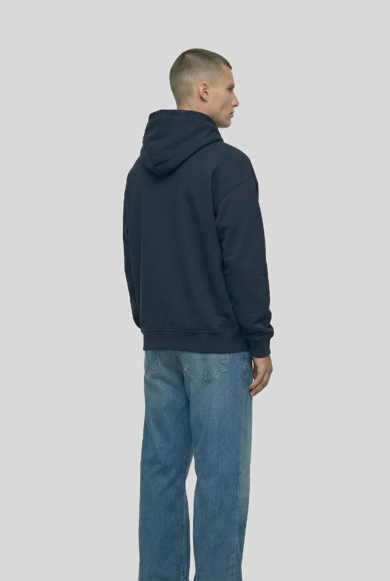 BASIC HOODIE NAVY
