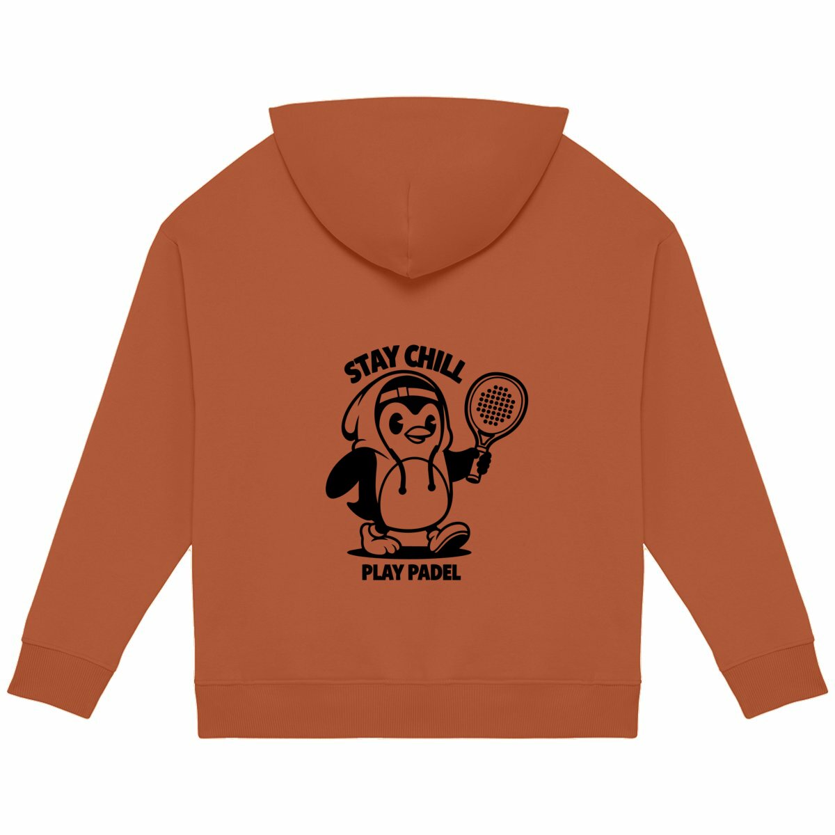 XX1 - beak perfomance hoodie - back_orange