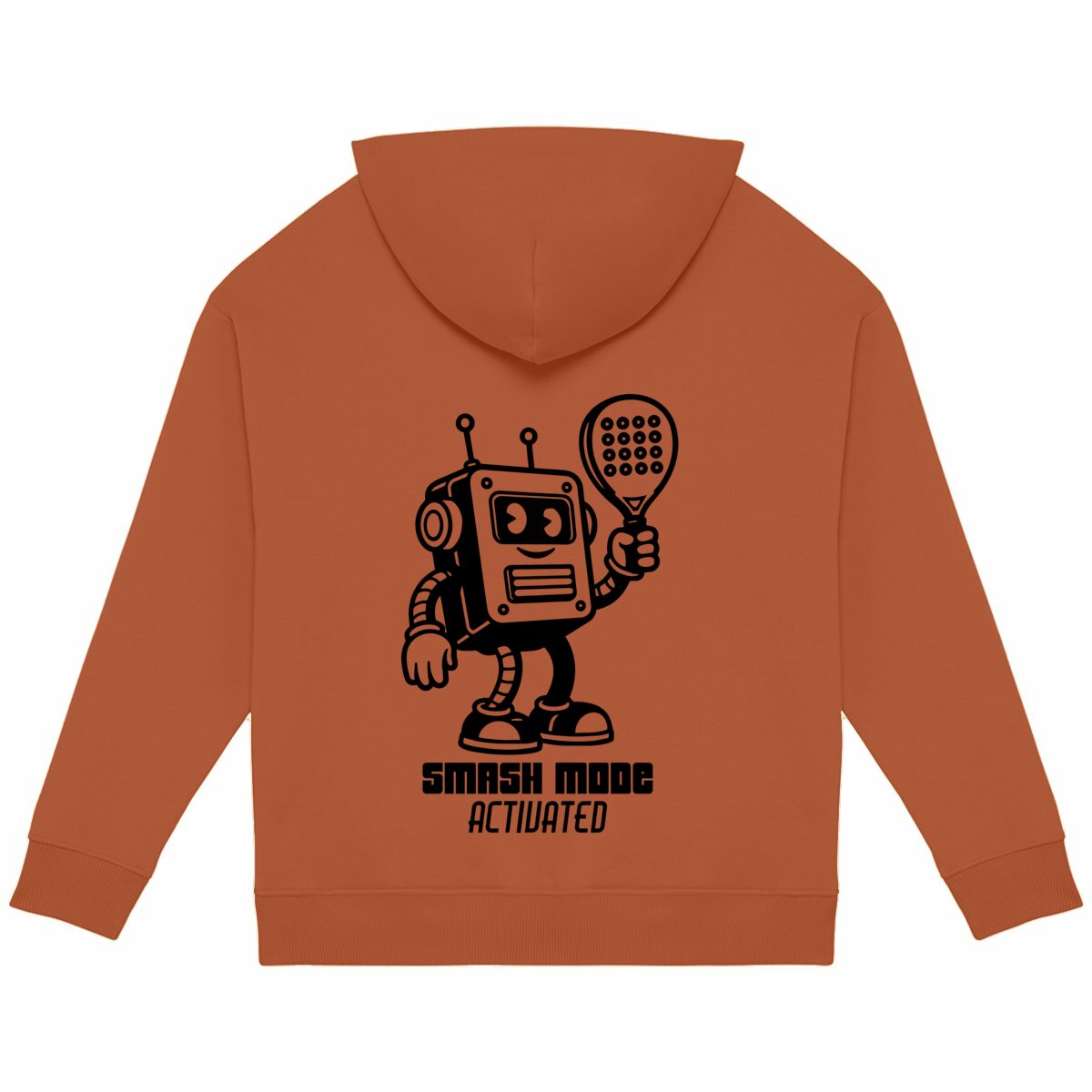 XX1 - Smash mode hoodie - back_orange