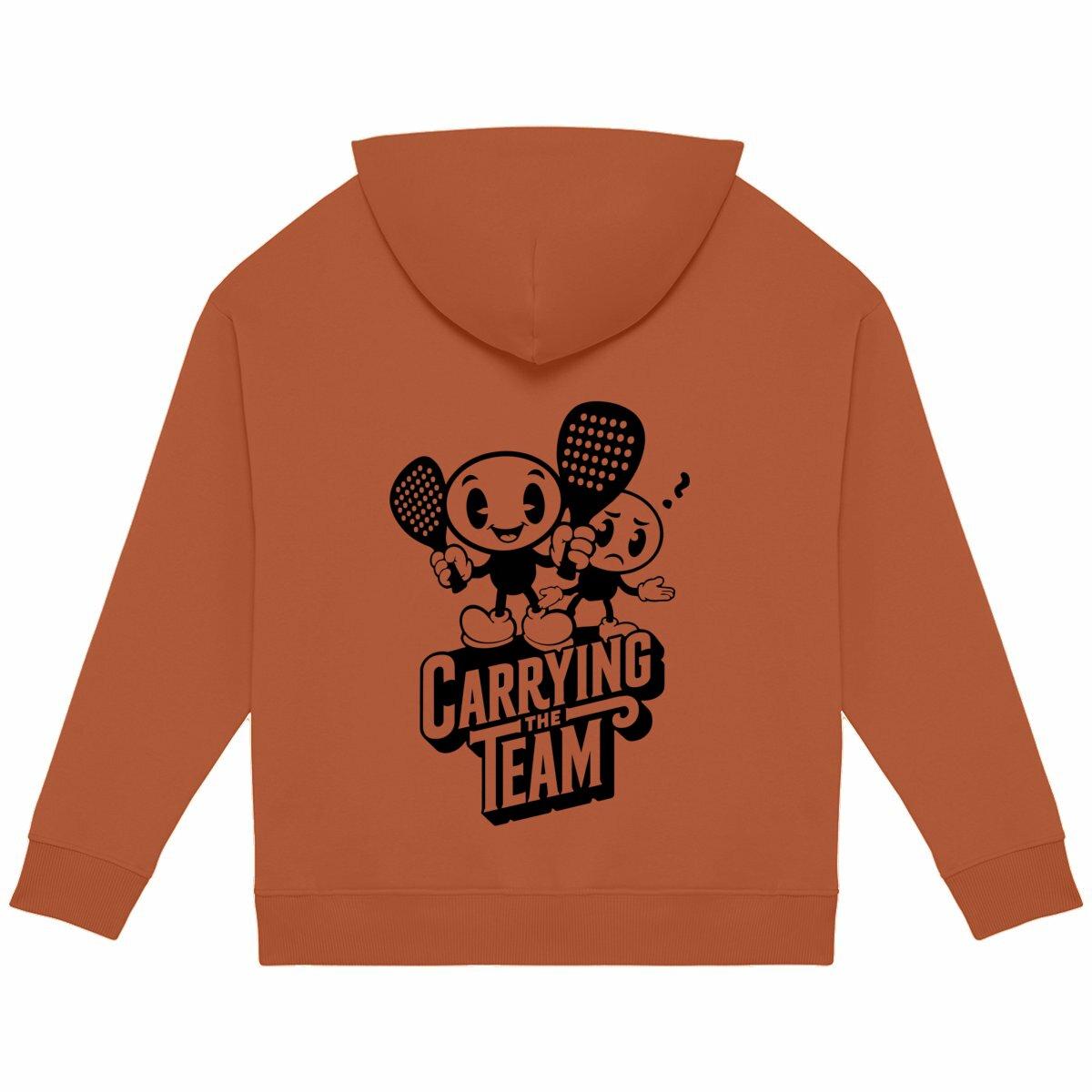 XX1 - Carrier hoodie - back_orange