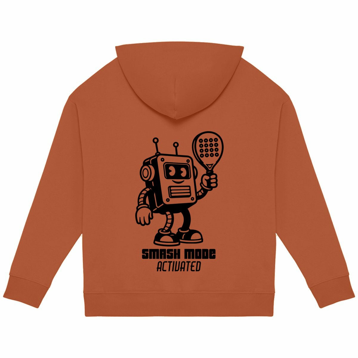 XX1 - Smash mode hoodie - back_orange