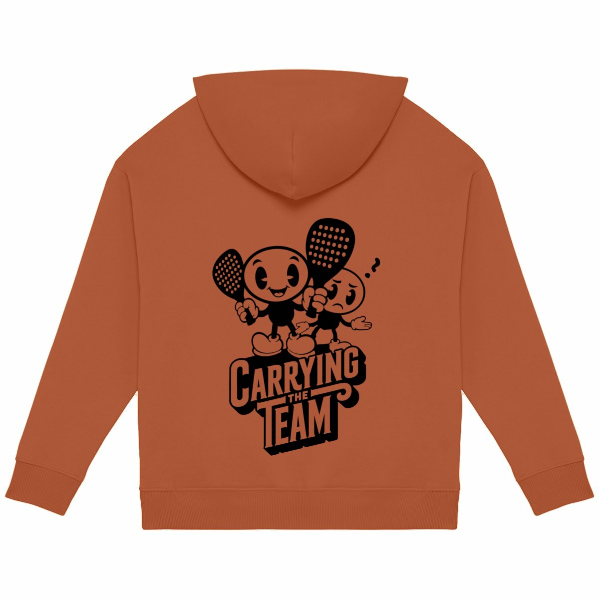 XX1 - Carrier hoodie - back_orange