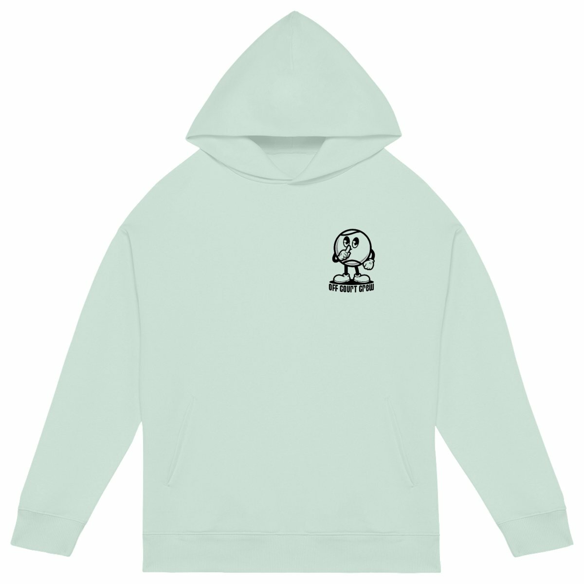 XX1 - beak perfomance hoodie - vorderseite_grün